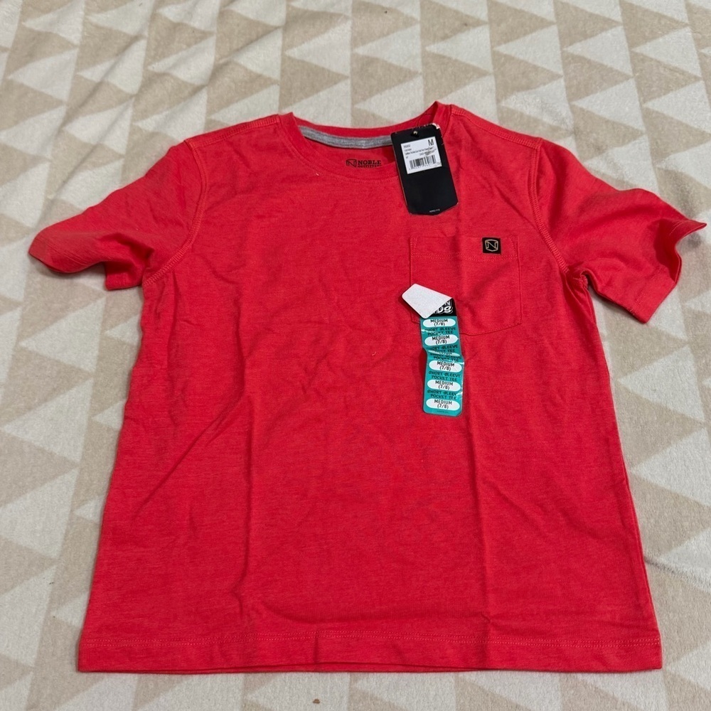 Noble outfitters kids the best darn pocket tee shirt corks boys